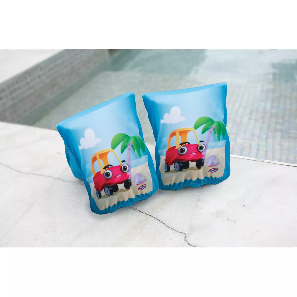 PoolCandy Little Tikes Beach Blue Fabric Arm Floaties - photo 3