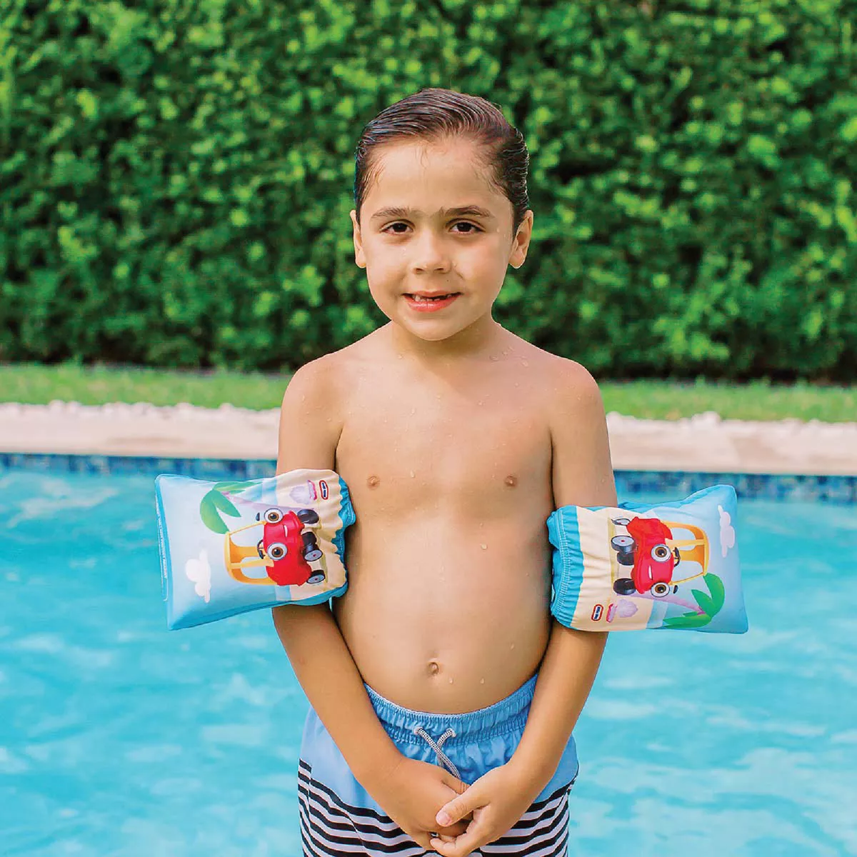 PoolCandy Little Tikes Beach Blue Fabric Arm Floaties - photo 2