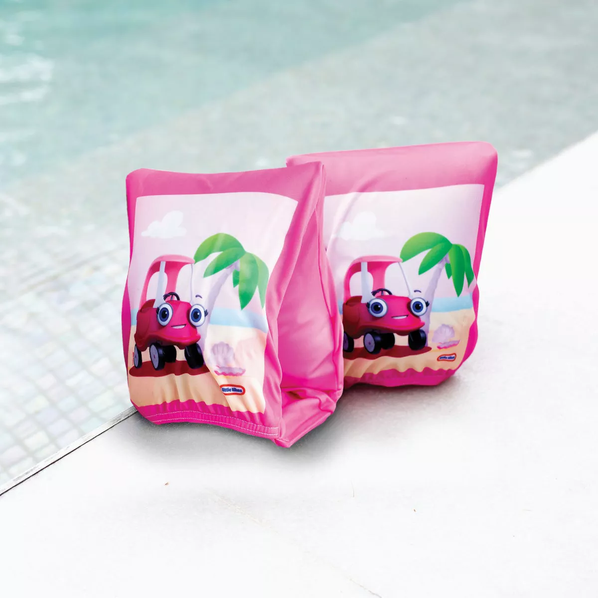 PoolCandy Little Tikes Beach Pink Fabric Arm Floaties - photo 3