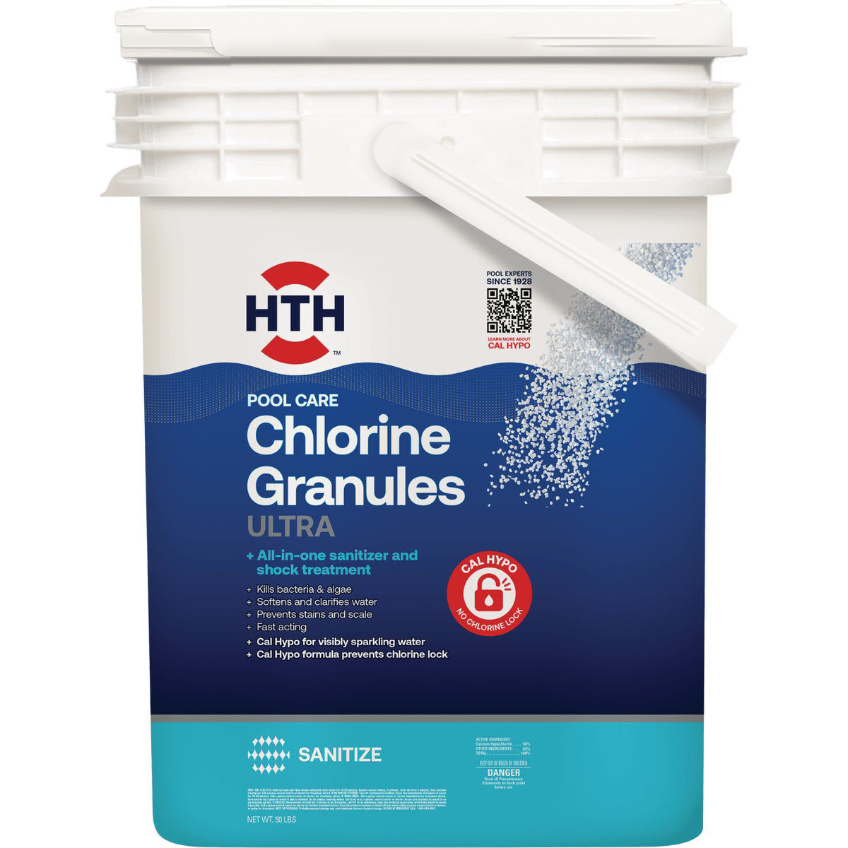 HTH Pool Care 50 Lb. Chlorine Granules Do it Best