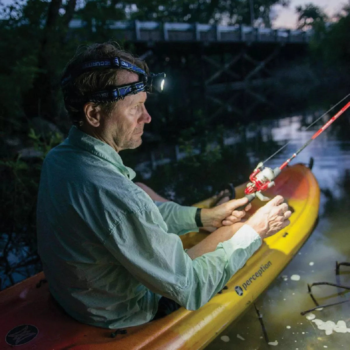 Police Security Breakout 600 Lm. 4AAA COB LED Headlamp - photo 5