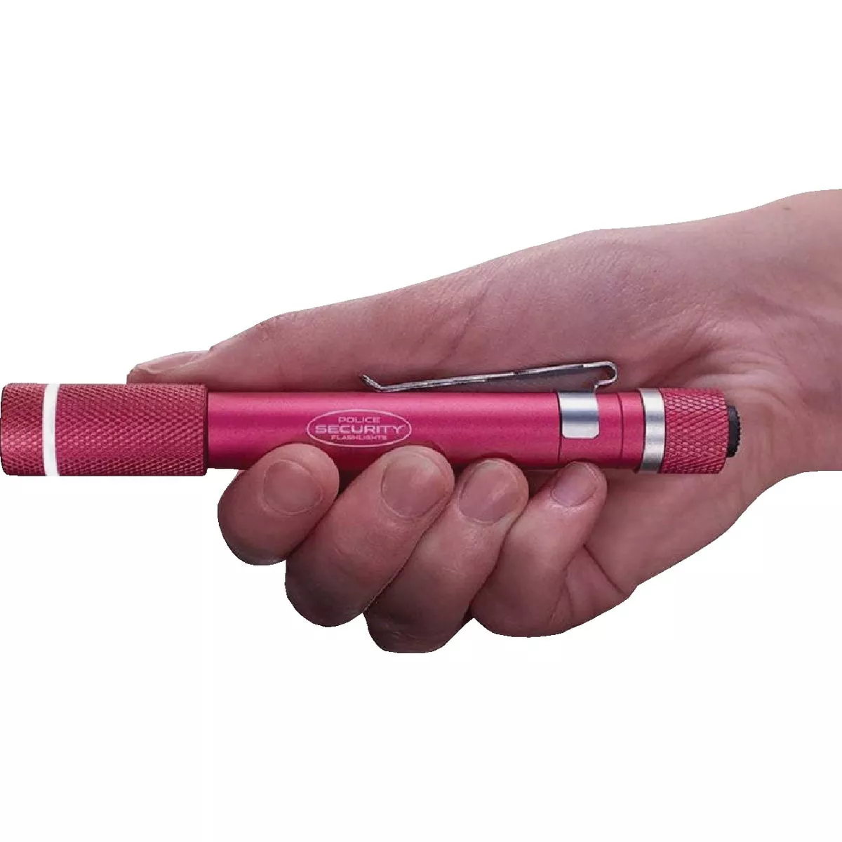 Police Security Aura 160 Lm. 2AAA Aluminum LED Penlight, Pink - photo 2