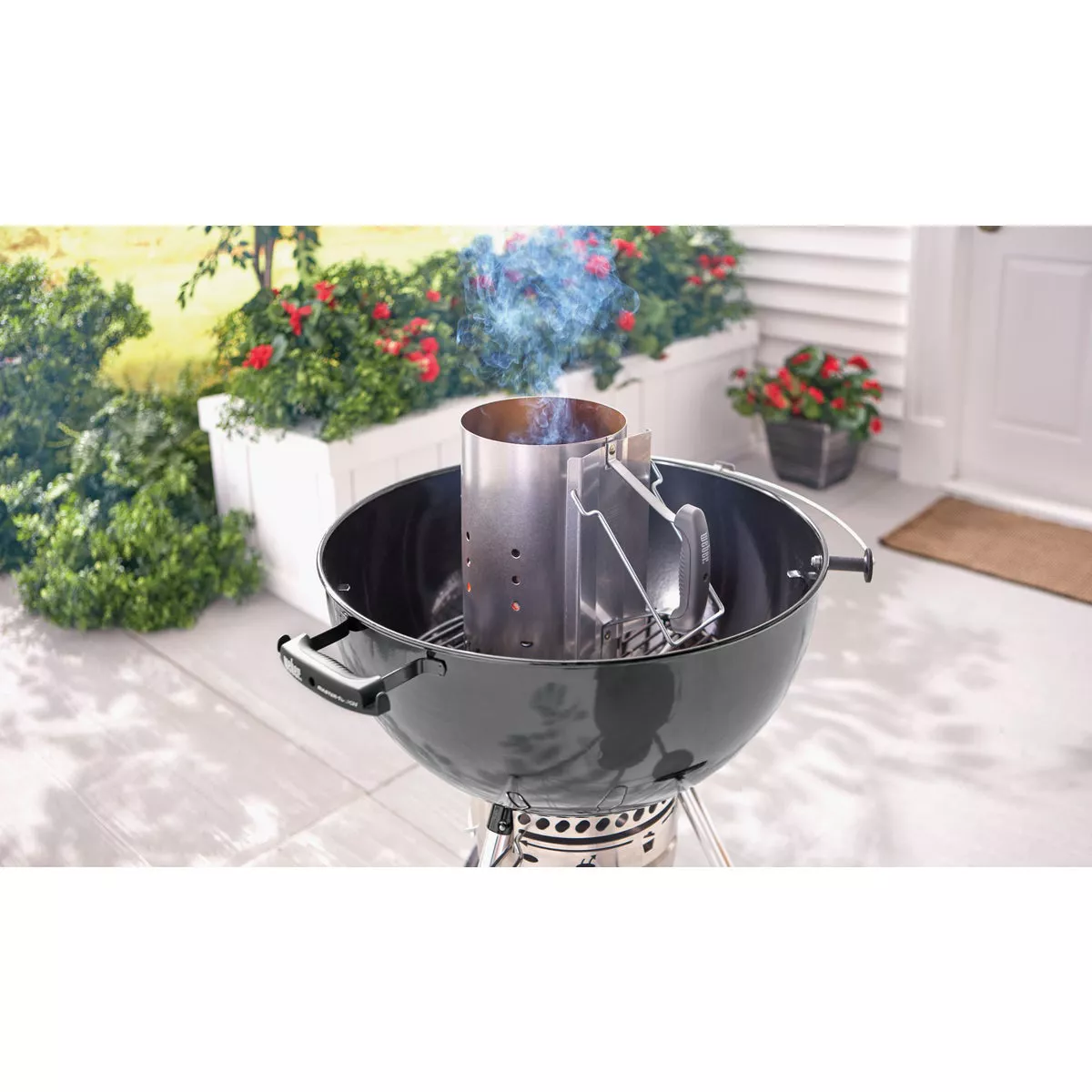 Weber Rapidfire Large Chimney Charcoal Starter - photo 7