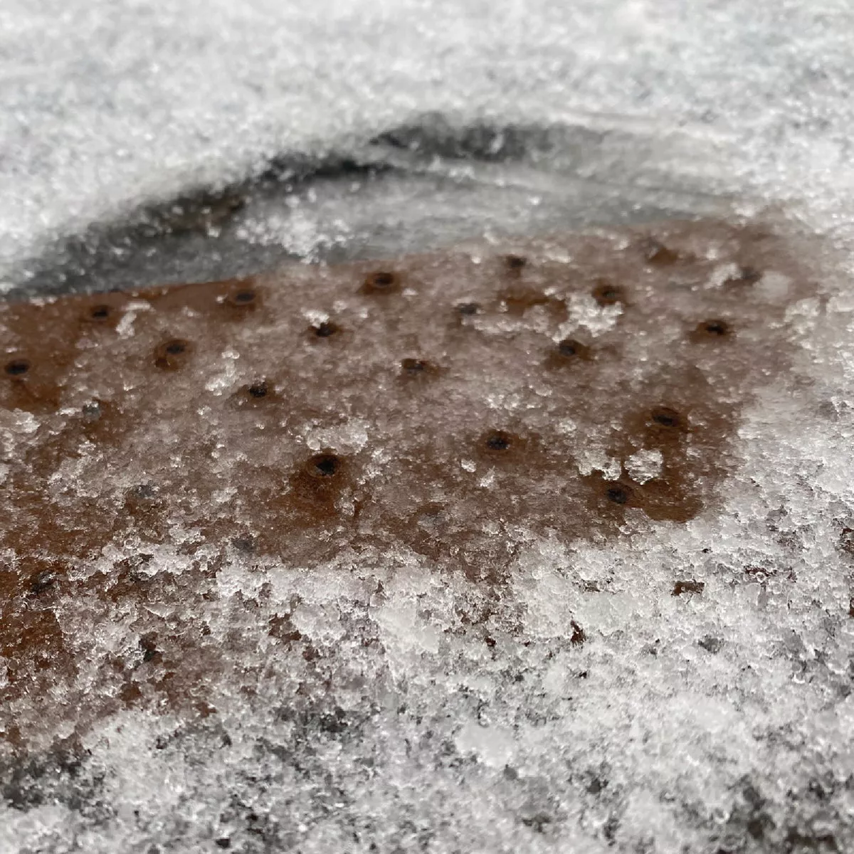 Handi Treads 3.75 In. W. x 30 In. L. Brown Non-Slip Aluminum Tread - photo 2