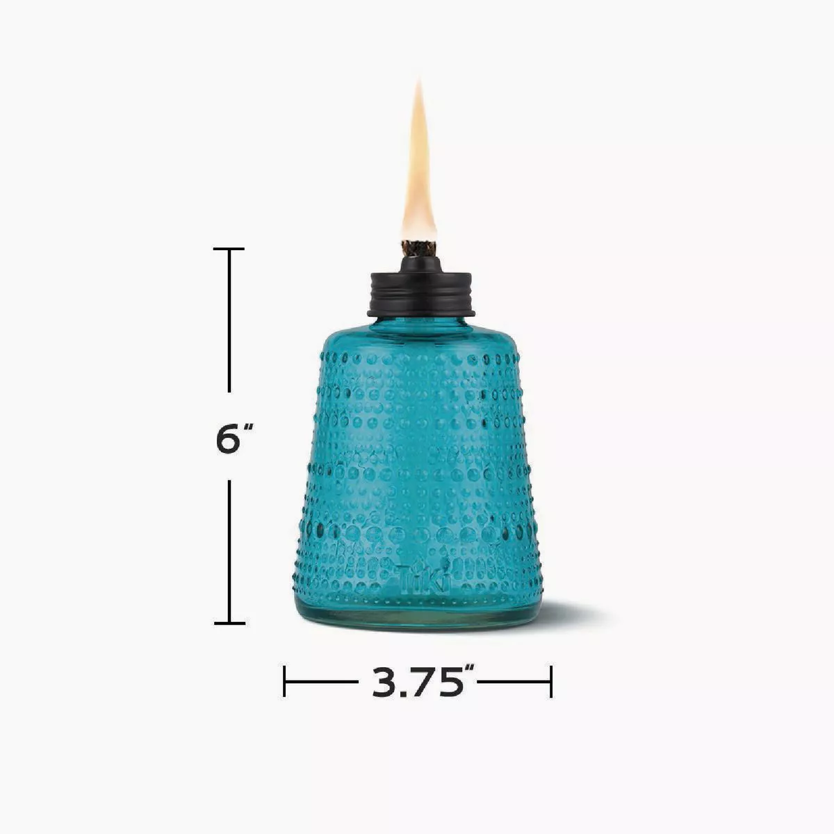Tiki 6 In. Carnival Glass Table Torch - photo 2