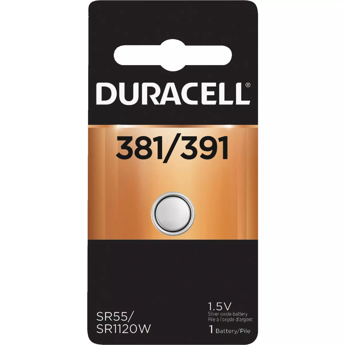 Duracell 381/391 Silver Oxide Button Cell Battery