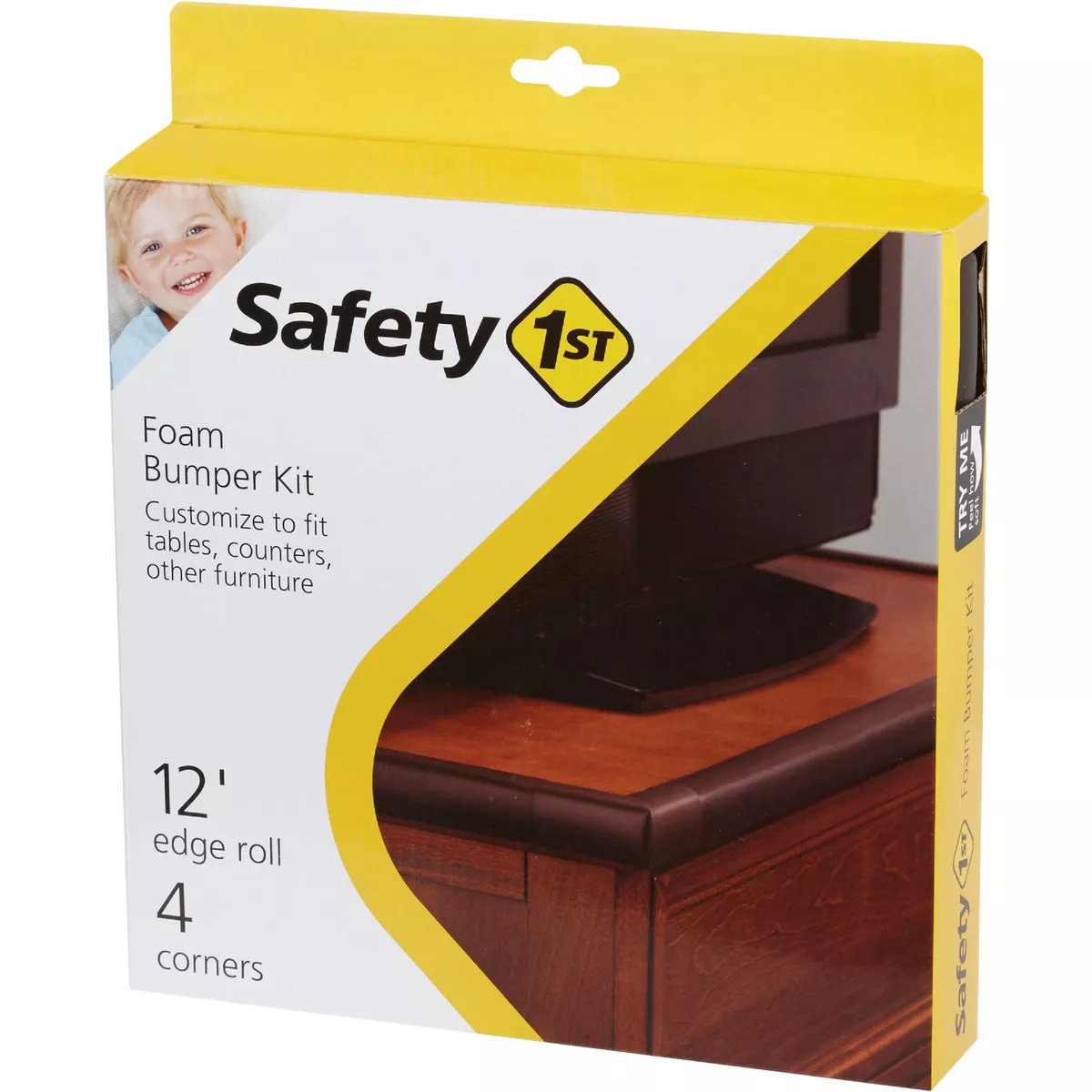 Safety 1st Adhesive Foam Brown Edge Roll and Corners Bumper Kit - photo 2