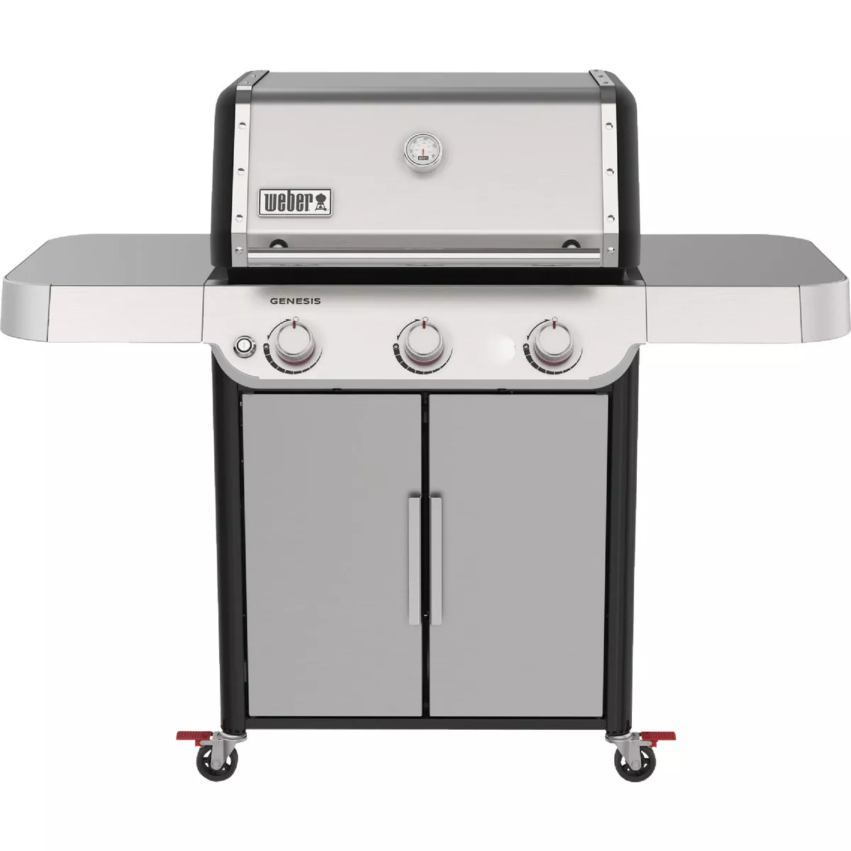 Weber Genesis S-315 3-Burner Liquid Propane Gas Grill, Stainless Steel