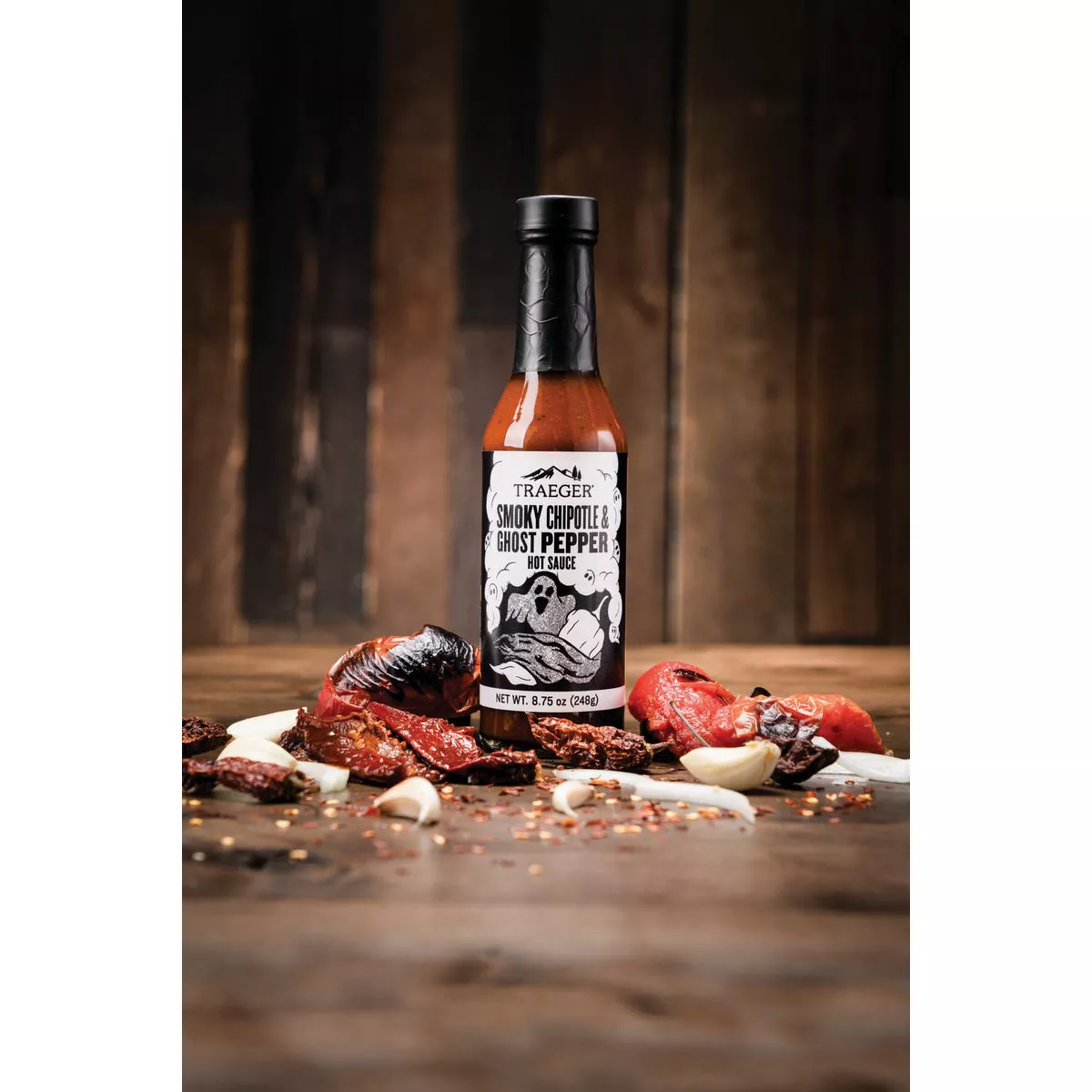 Traeger 8.75 Oz. Smoky Chipotle & Ghost Pepper Hot Sauce - photo 3