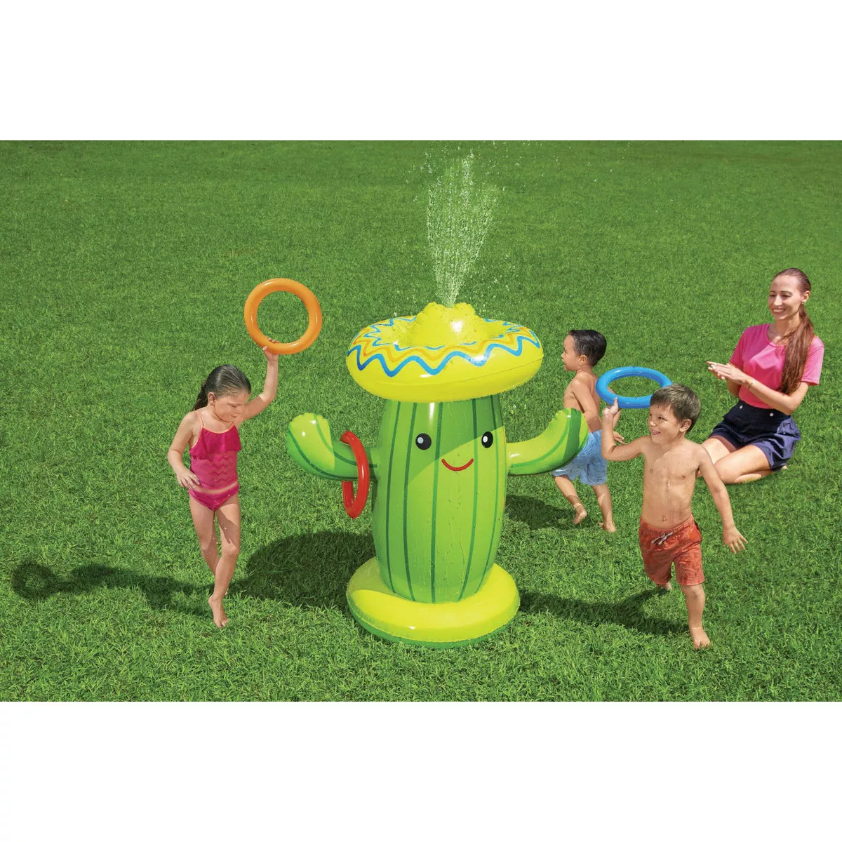 H2OGO! 41 In. x 23.5 In. x 41 In. Sweet & Spiky Cacti Sprinkler - photo 2