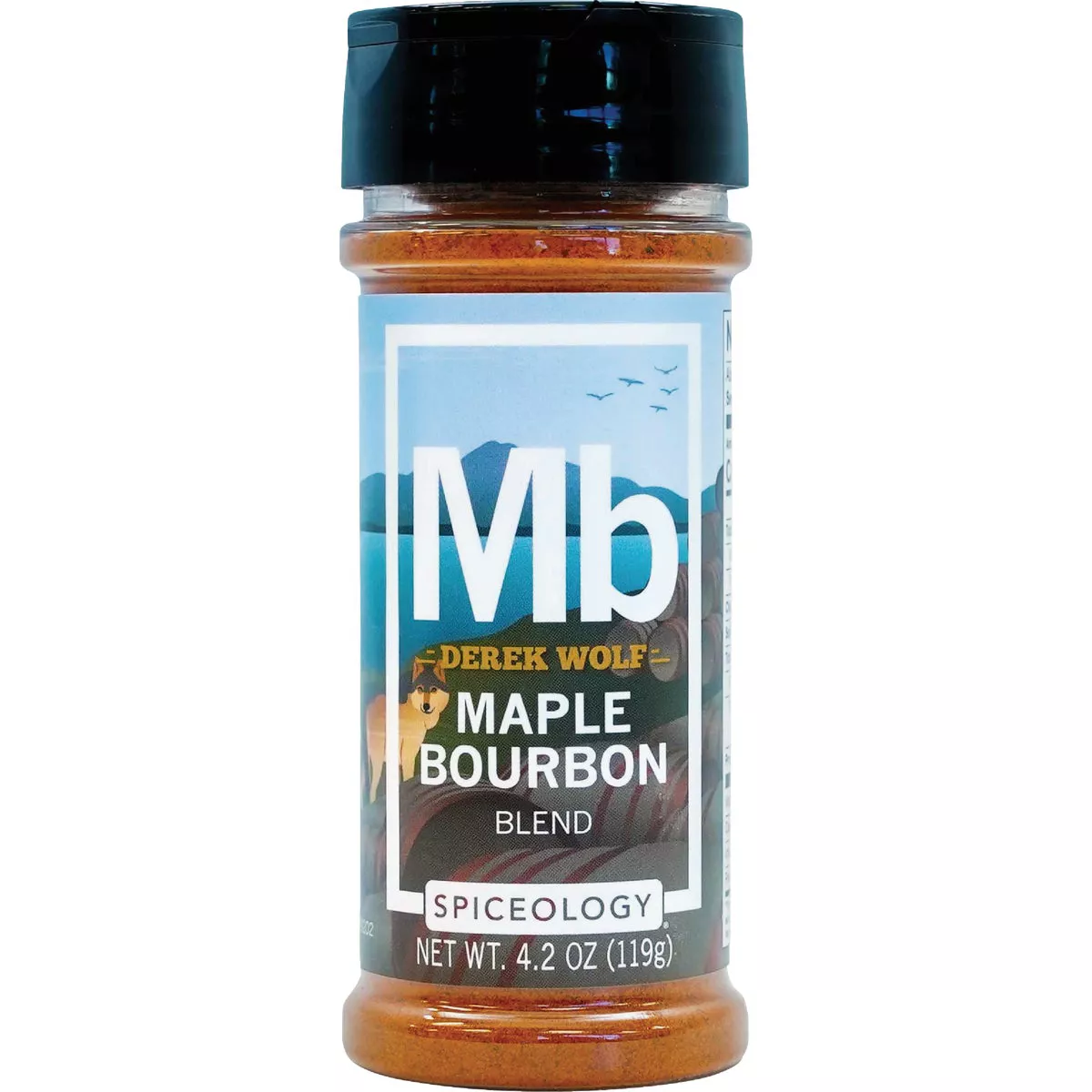 Spiceology Derek Wolf 4.2 Oz. Maple Bourbon Blend Rub