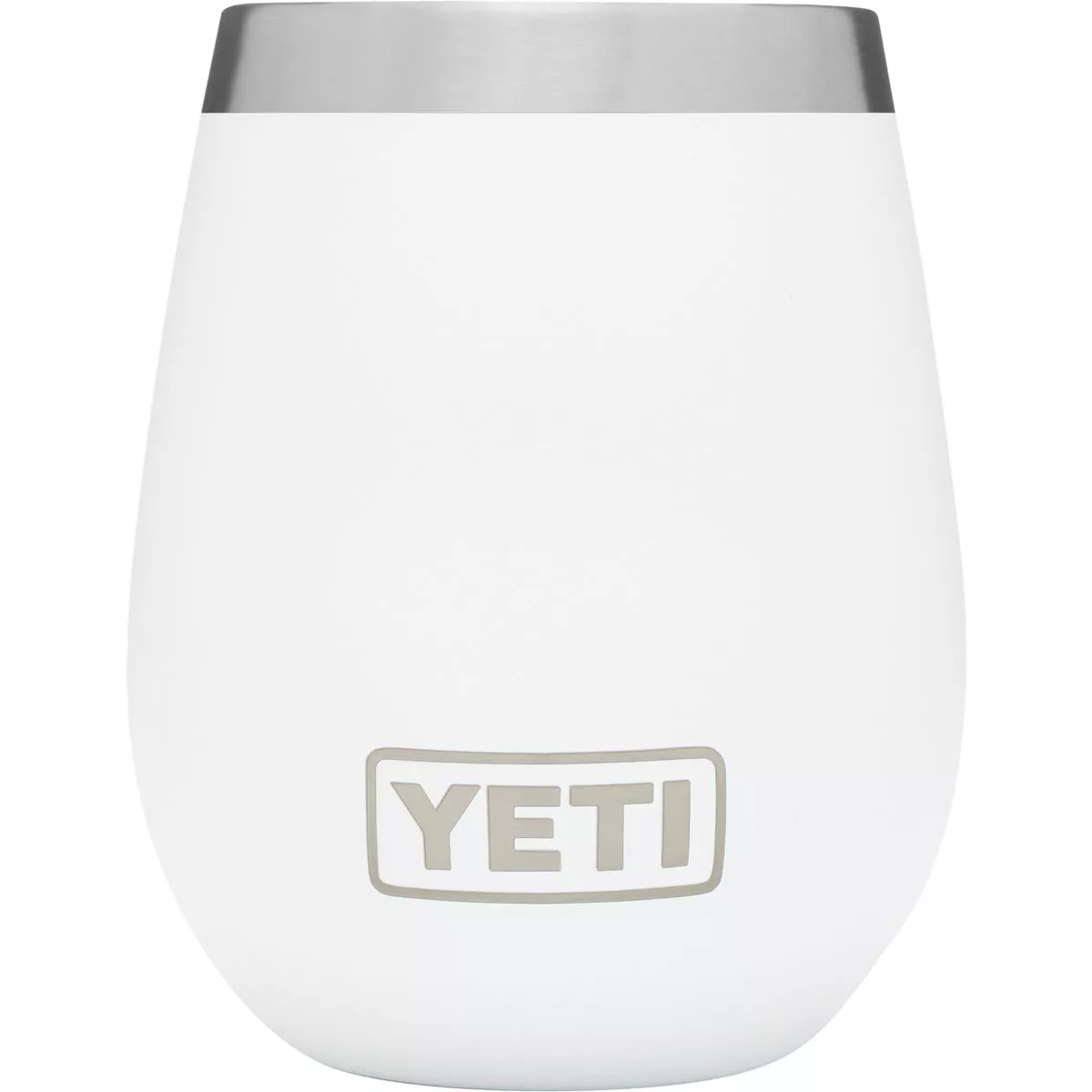 Yeti Rambler 10 Oz. White Stainless Steel Insulated Wine Tumbler