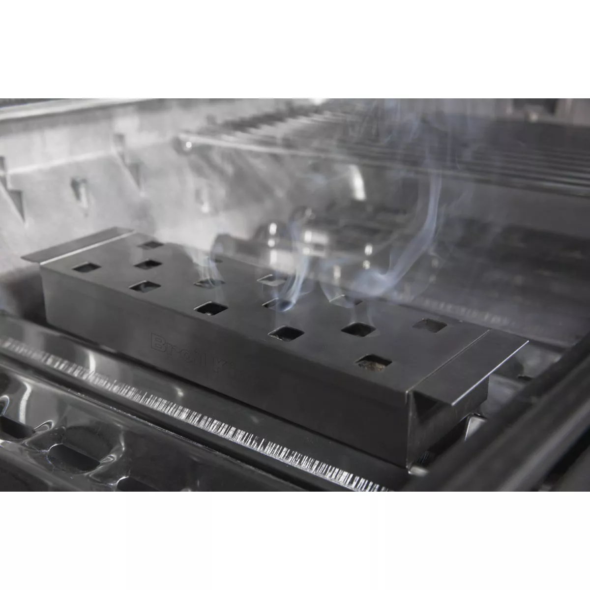 Broil King 3.35 In. W. x 1.77 In. H. x 13.19 In. L. Stainless Steel Smoker Box - photo 2