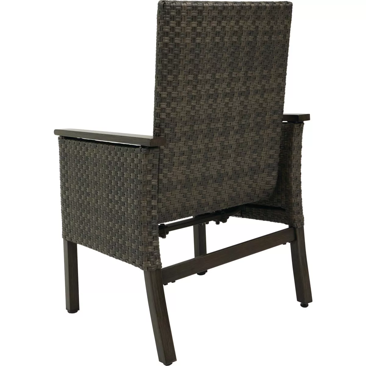Outdoor Expressions 5-Piece Woodgrain Patio Dining Set with PFAS-Free Fabric - photo 14