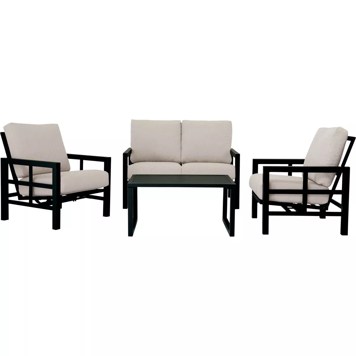 Outdoor Expressions 4-Piece Chat Set