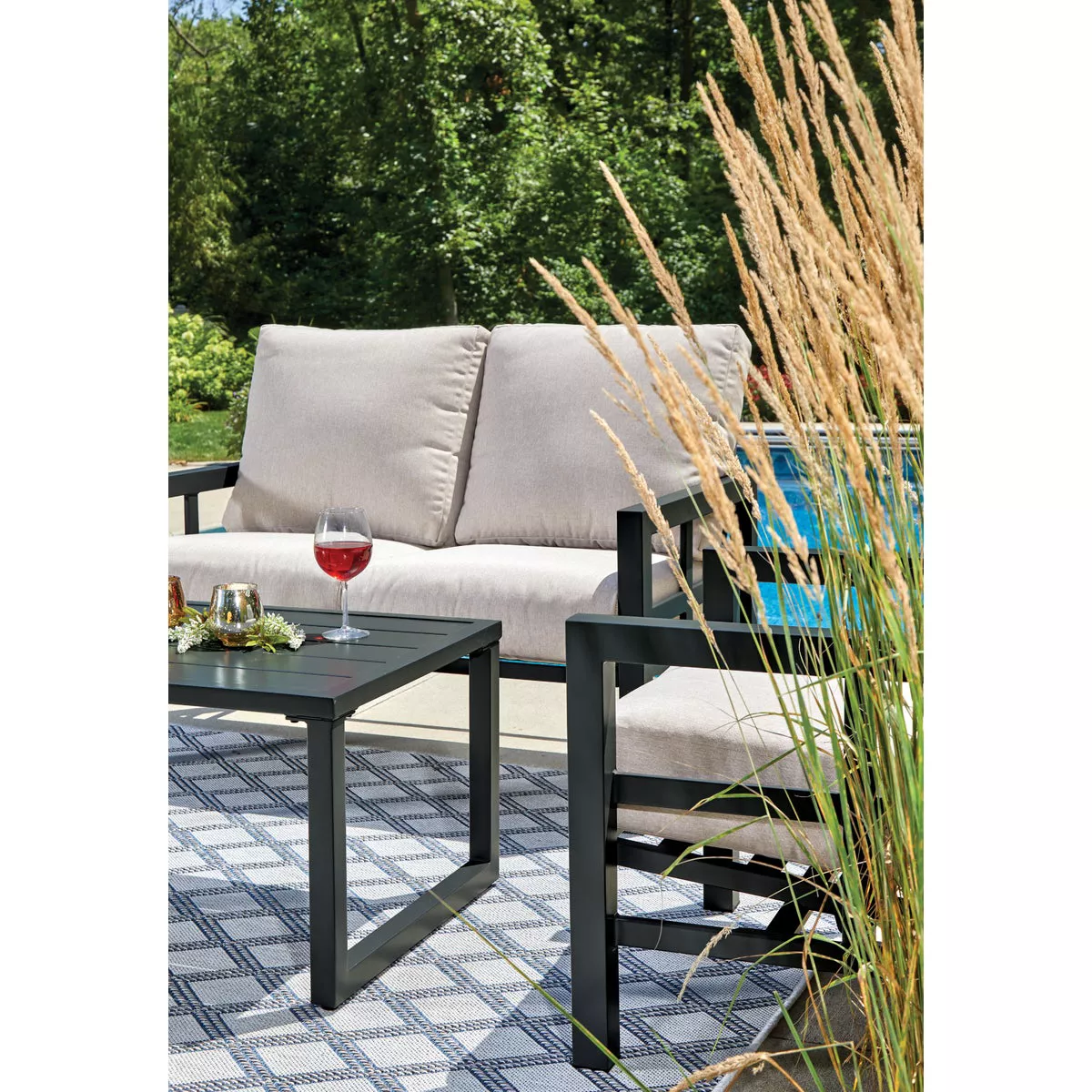 Outdoor Expressions 4-Piece Chat Set - photo 20