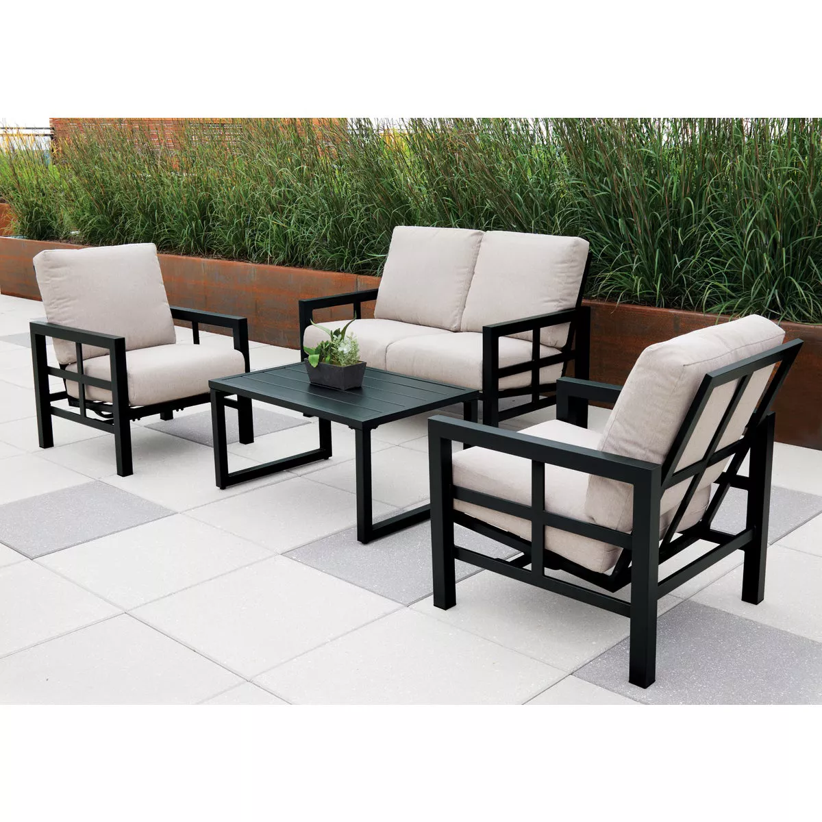 Outdoor Expressions 4-Piece Chat Set - photo 11