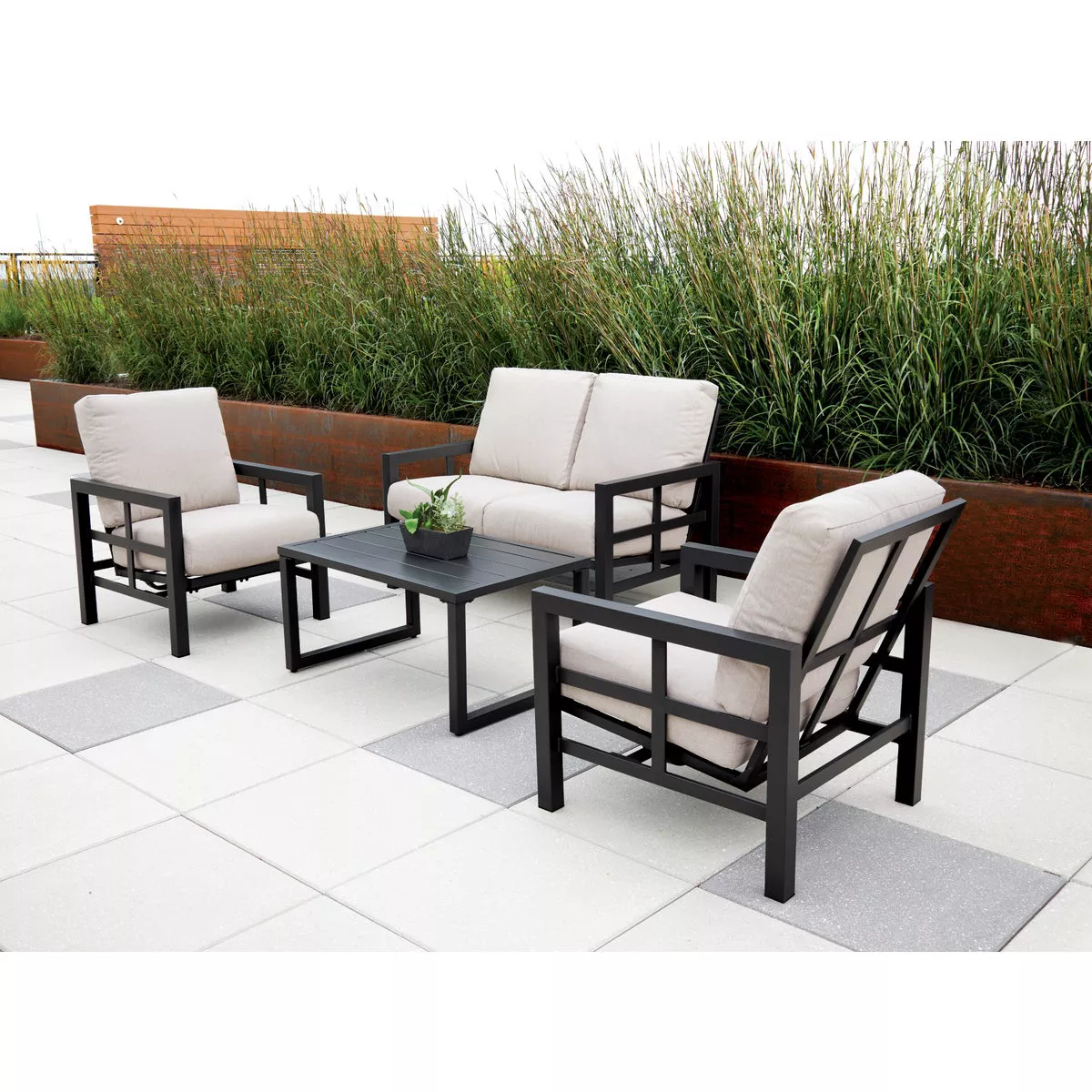 Outdoor Expressions 4-Piece Chat Set - photo 12