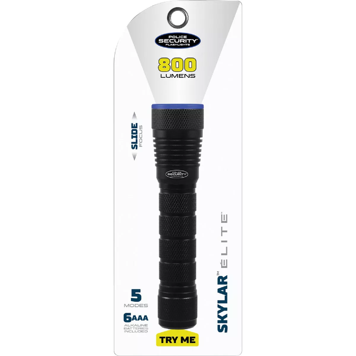 Police Security Skylar 6AAA 800 Lm. Focusing Industrial LED Flashlight - photo 4