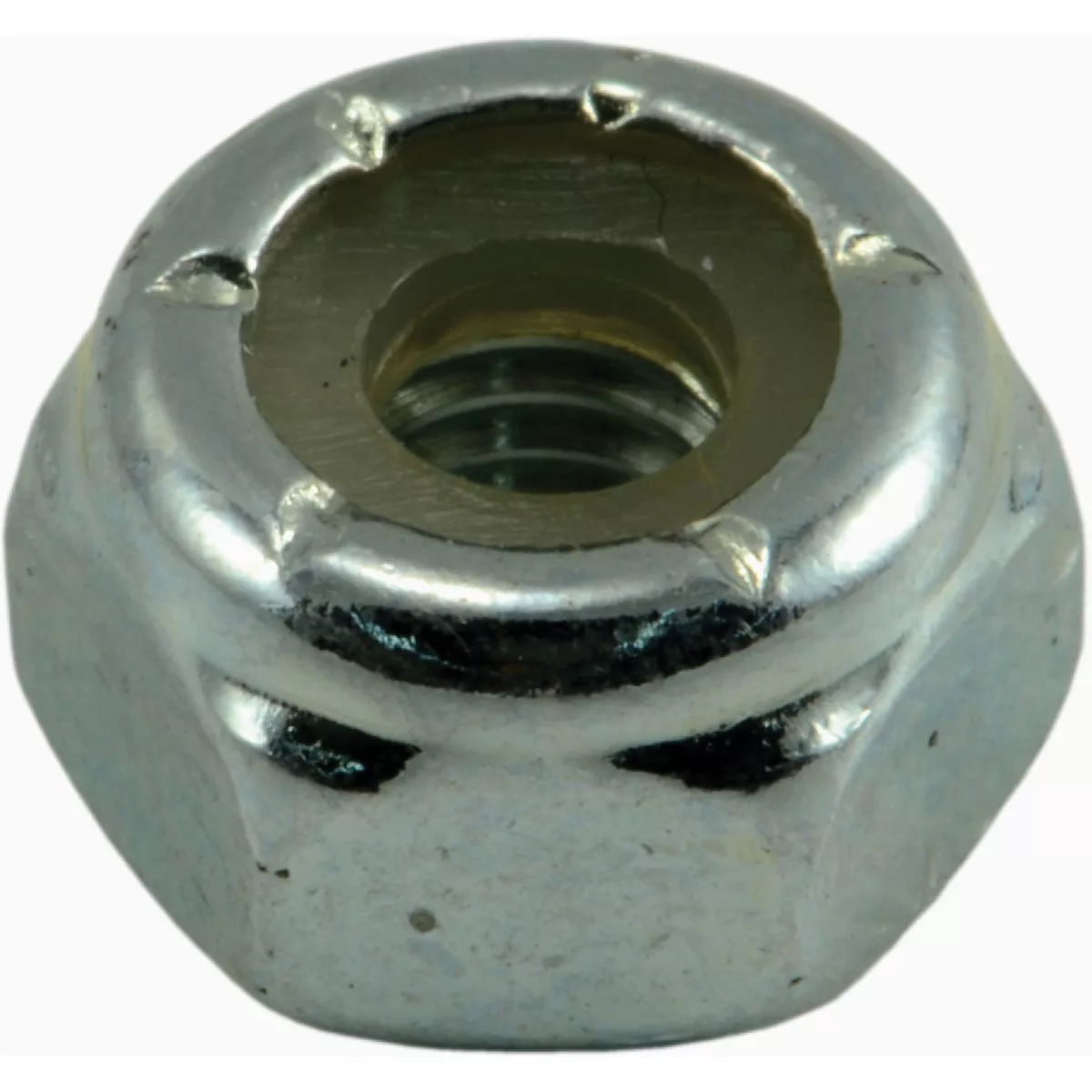 Midwest Fastener #10-32 Zinc Plated Grade 2 Steel Fine Thread Nylon Insert Lock Nuts (16 Ct.)