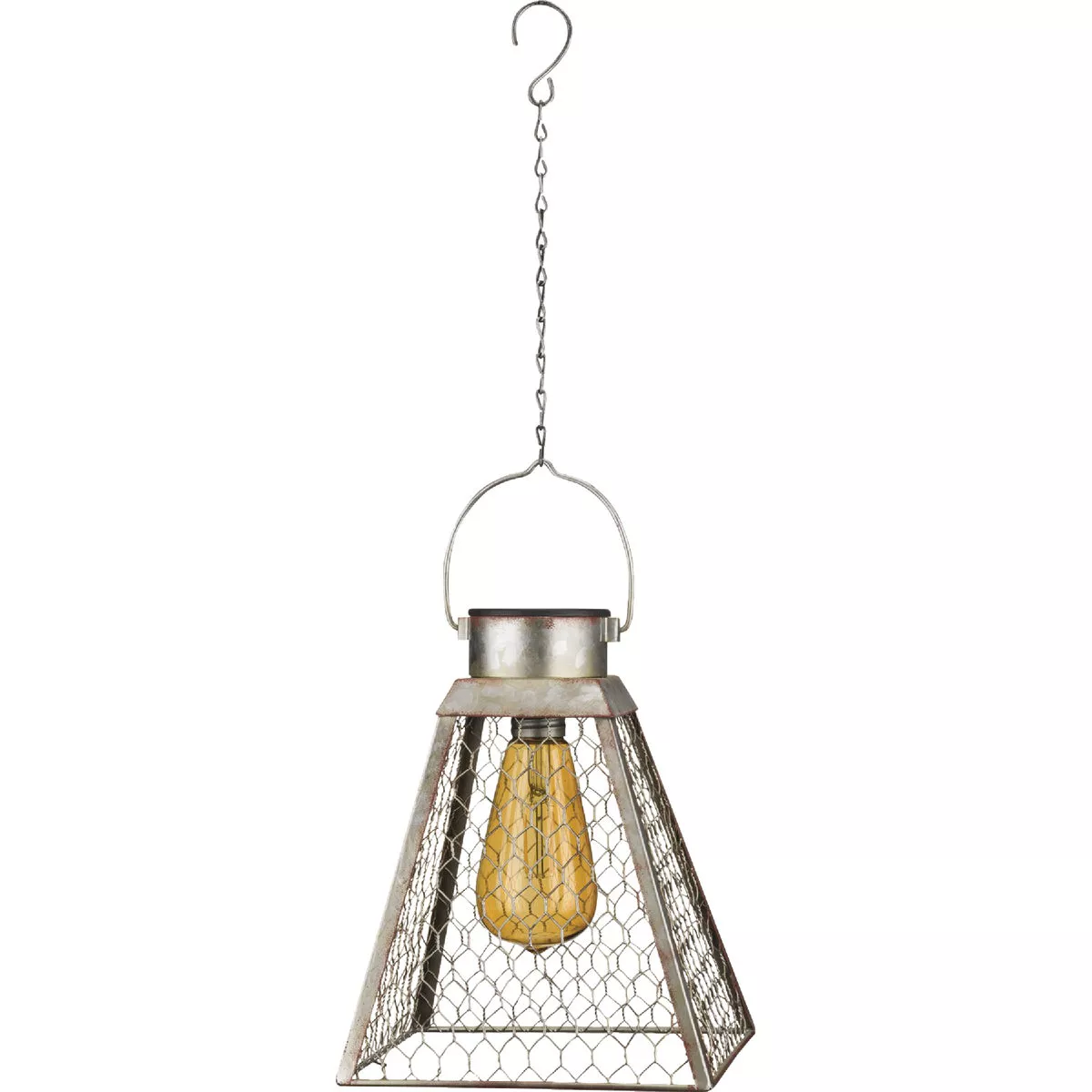 Regal Art & Gift Edison Pyramid Solar Lantern