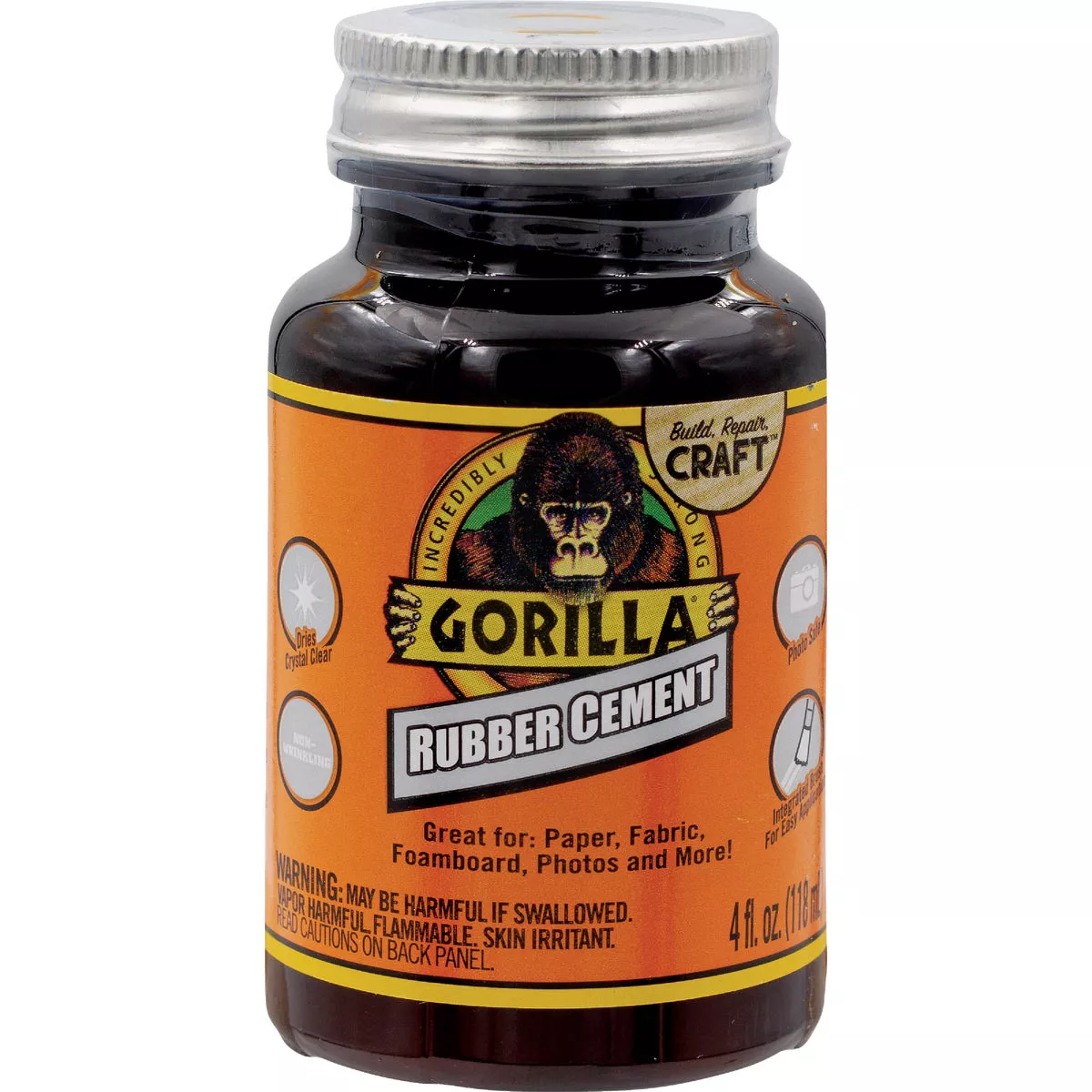 Gorilla 4 Oz. Rubber Cement