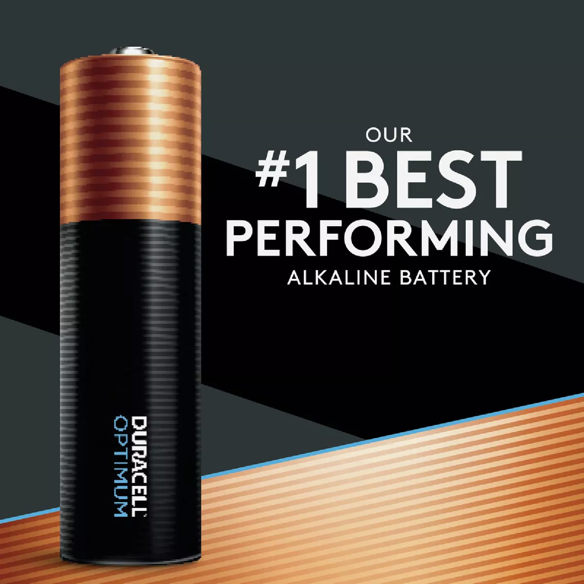 Duracell Optimum AA Alkaline Battery (12-Pack) - photo 3