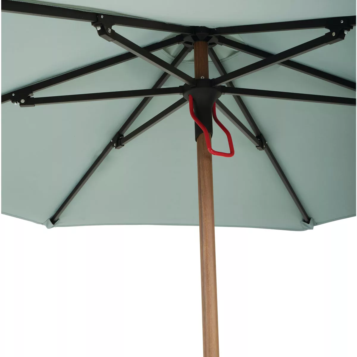 Outdoor Expressions Slate 3-Piece Chat Set with Umbrella - photo 8