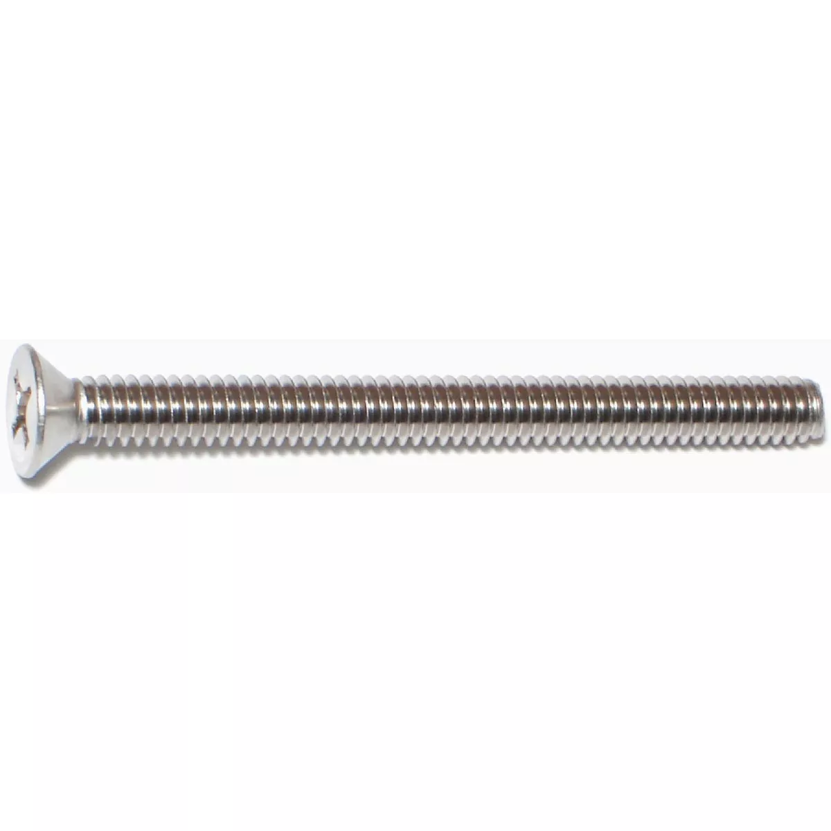 Midwest Fastener 1/4 In.-20 x 3 In. 18-8 Stainless Steel Coarse Thread Phillips Flat Head Machine Screws (50 Ct.)-
