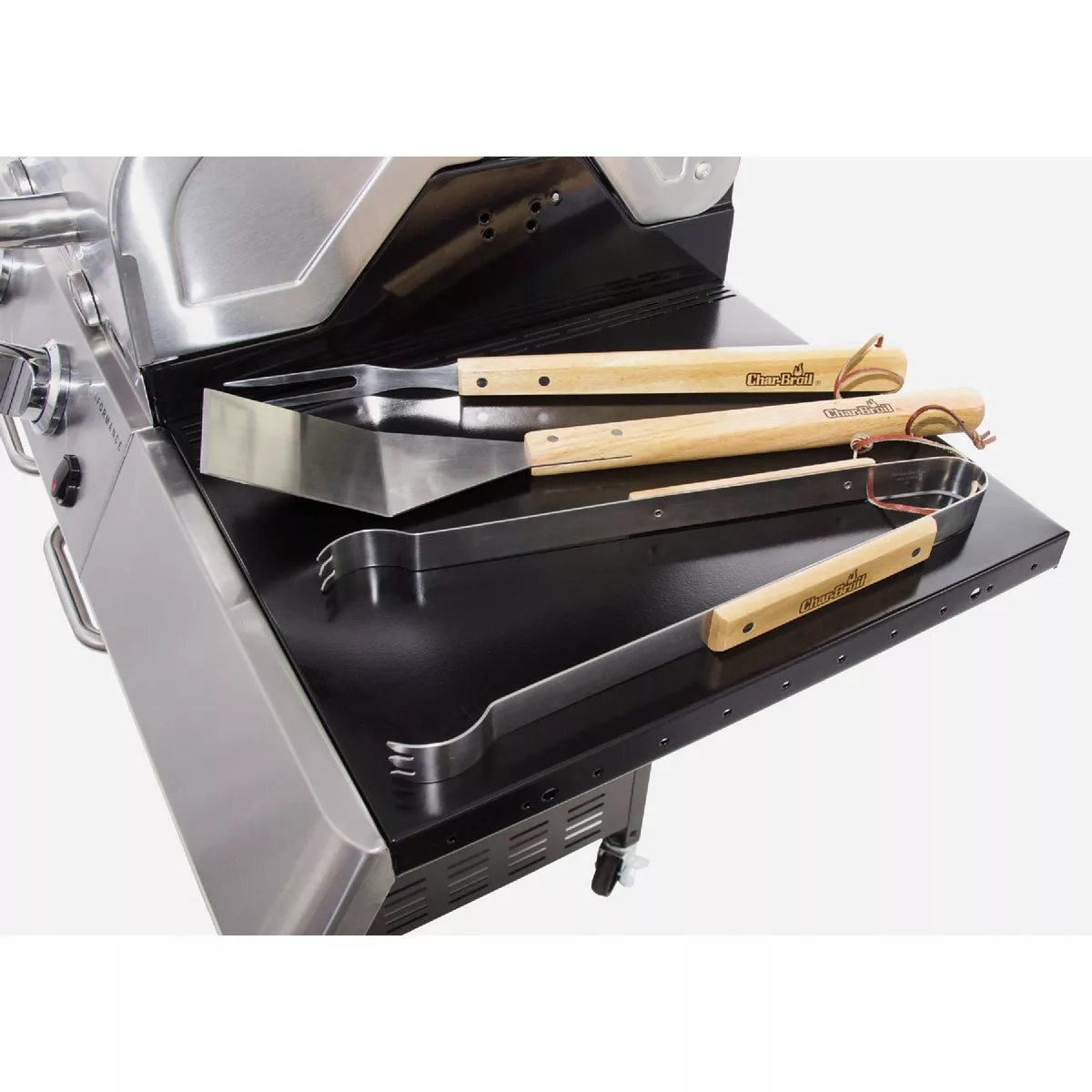 Char-Broil Hardwood BBQ Tool Set (3-Piece) - photo 2