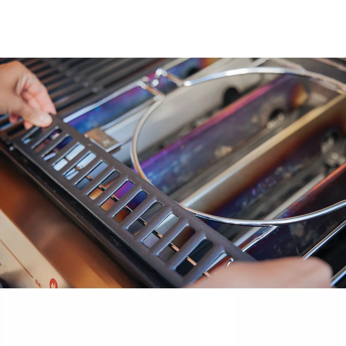 Weber Spirit 16.8 In. W. x 17.5 In. L. Steel Grill Grate Frame Kit - photo 4