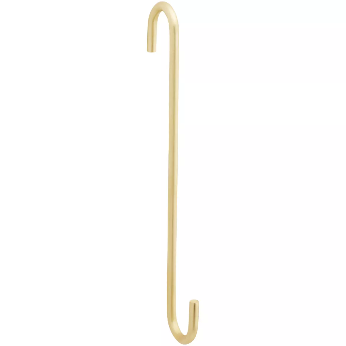 National Hardware 8 In. Brushed Gold Steel Modern Large S-Hook Plant Hanger