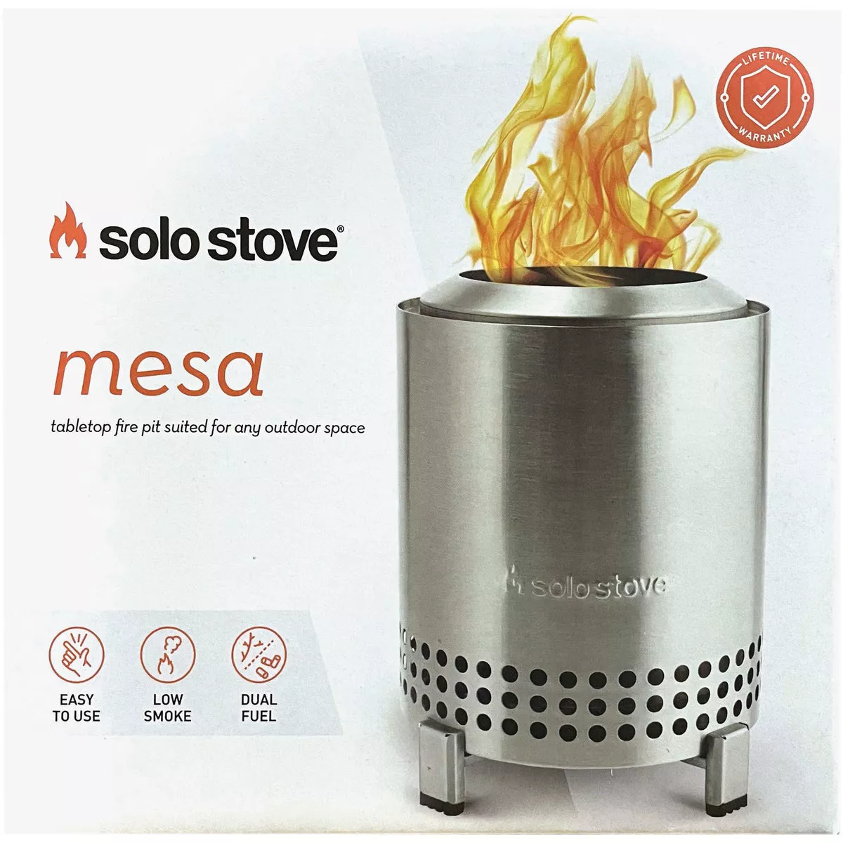 Solo Stove Mesa 5.1 In. Round Dual Fuel Tabletop Smokeless Fire Pit - photo 2