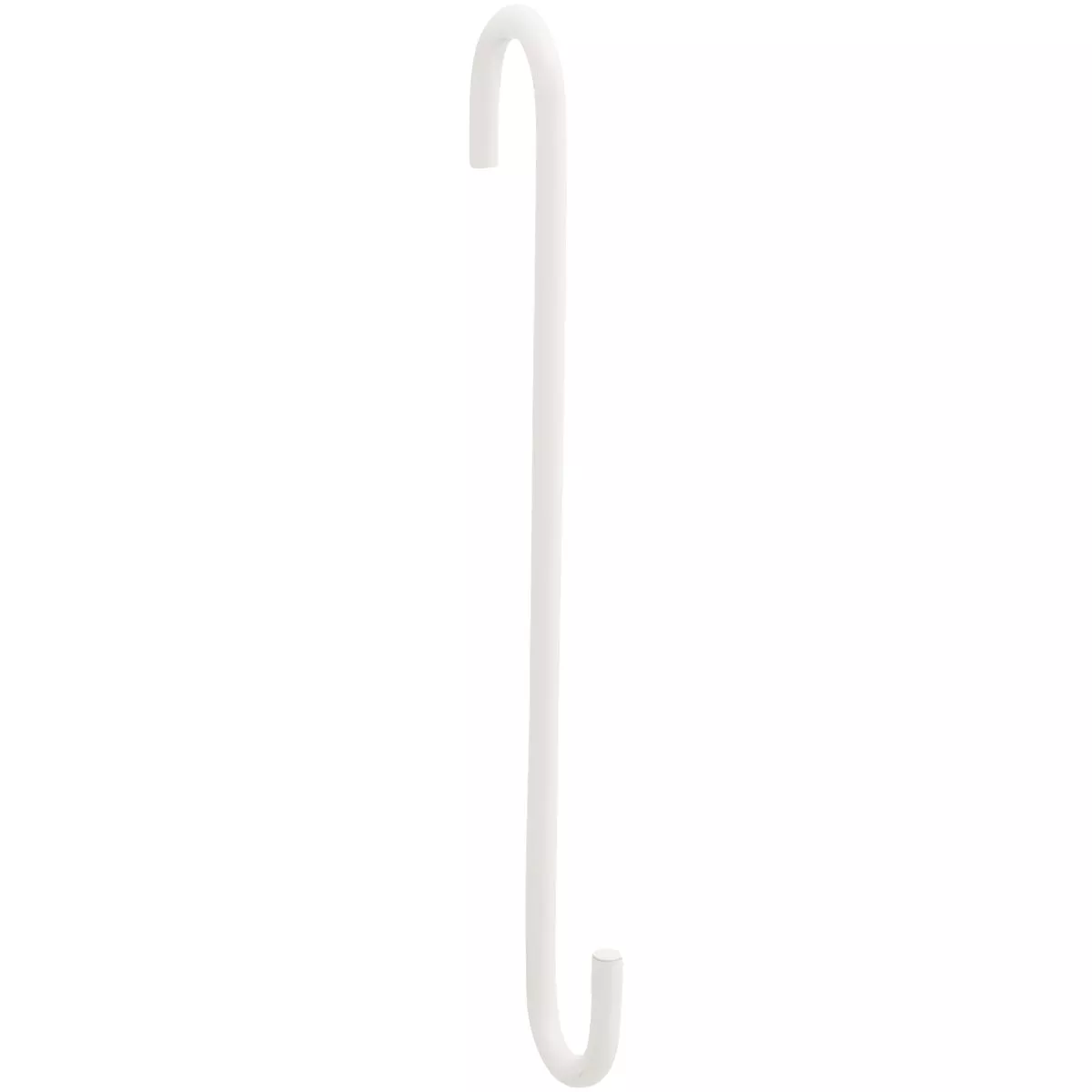 National Hardware 8 In. White Steel Modern Large S-Hook Plant Hanger