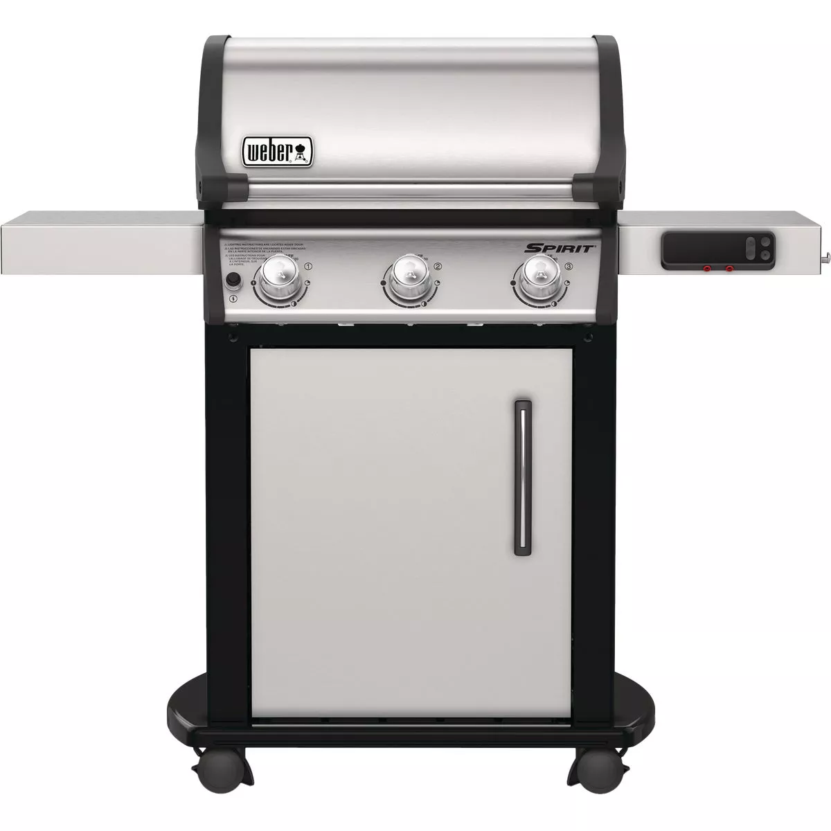 Weber Spirit Smart Grill SX-315 3-Burner Stainless Steel 32,000 BTU LP Gas Grill
