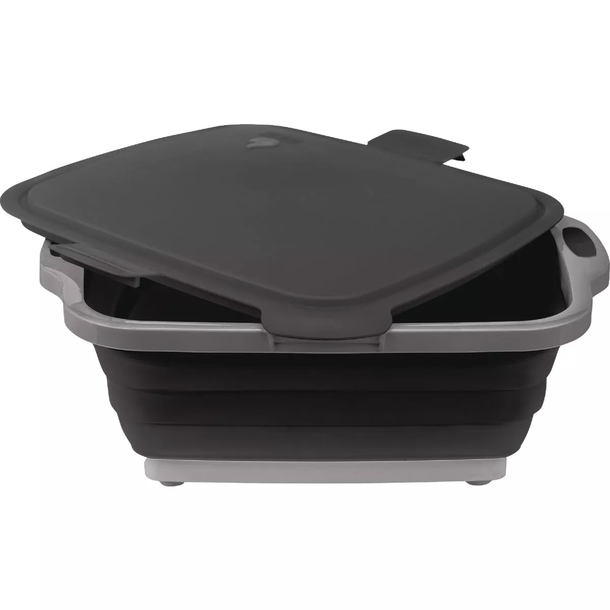 Drip EZ Jr. Black 15.75 In. L. x 12.5 In. W. x 4.5 In. D. Collapsible Food Prep Tub