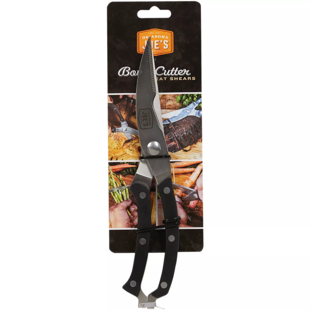 Oklahoma Joe's Blacksmith 9.8 In. Stainless Steel Meat Shears - photo 2
