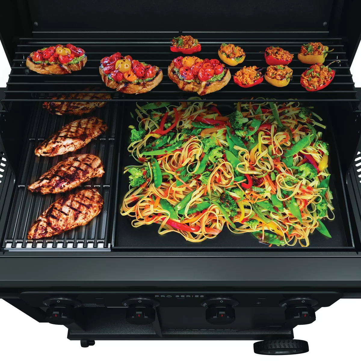 Char-Broil Pro Series 4-Burner LP Gas Grill & Griddle - photo 5