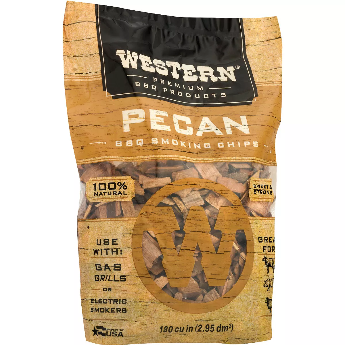 Western 180 Cu. In. Pecan Wood Smoking Chips - photo 2