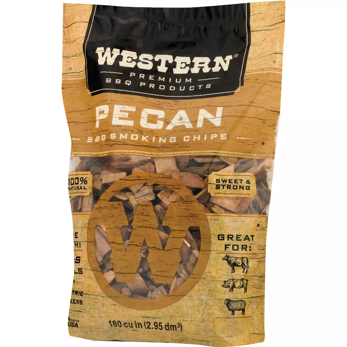 Western 180 Cu. In. Pecan Wood Smoking Chips - photo 3