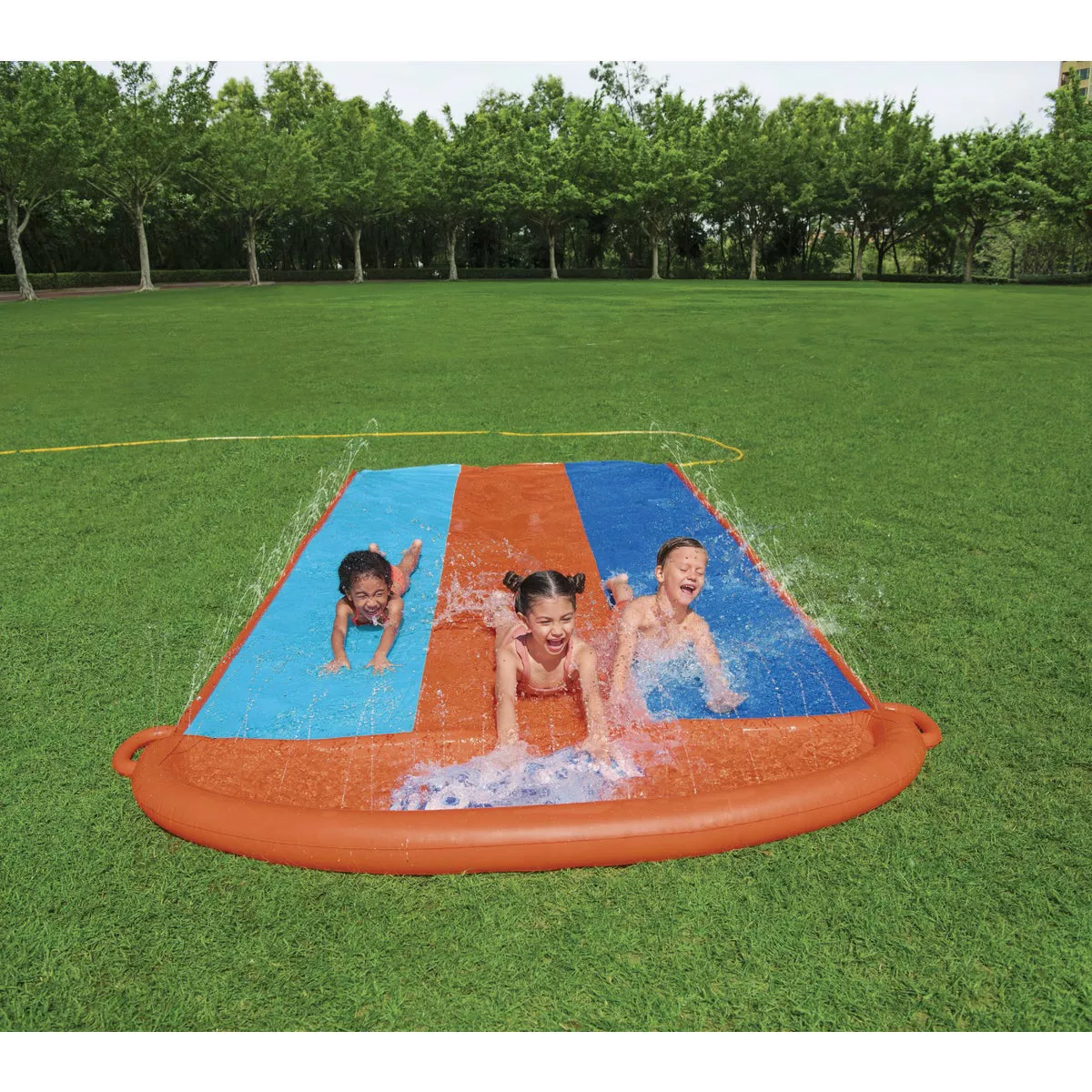 H2OGO! Tsunami Splash Ramp 16 Ft. Triple Water Slide - photo 3