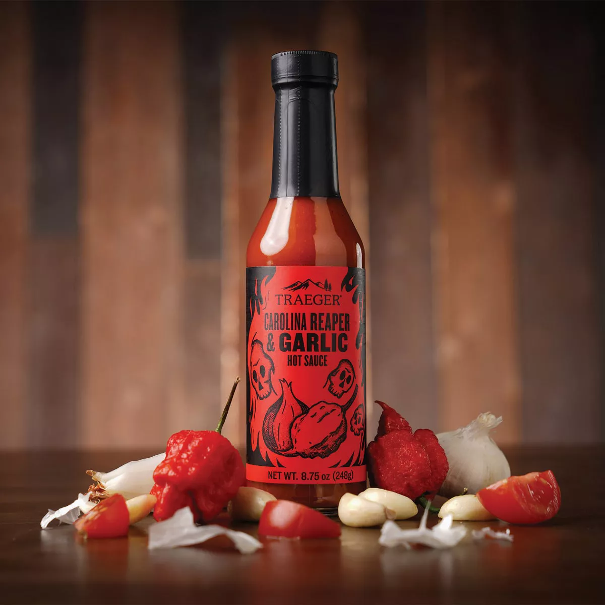 Traeger 8.75 Oz. Carolina Reaper & Garlic Hot Sauce - photo 5
