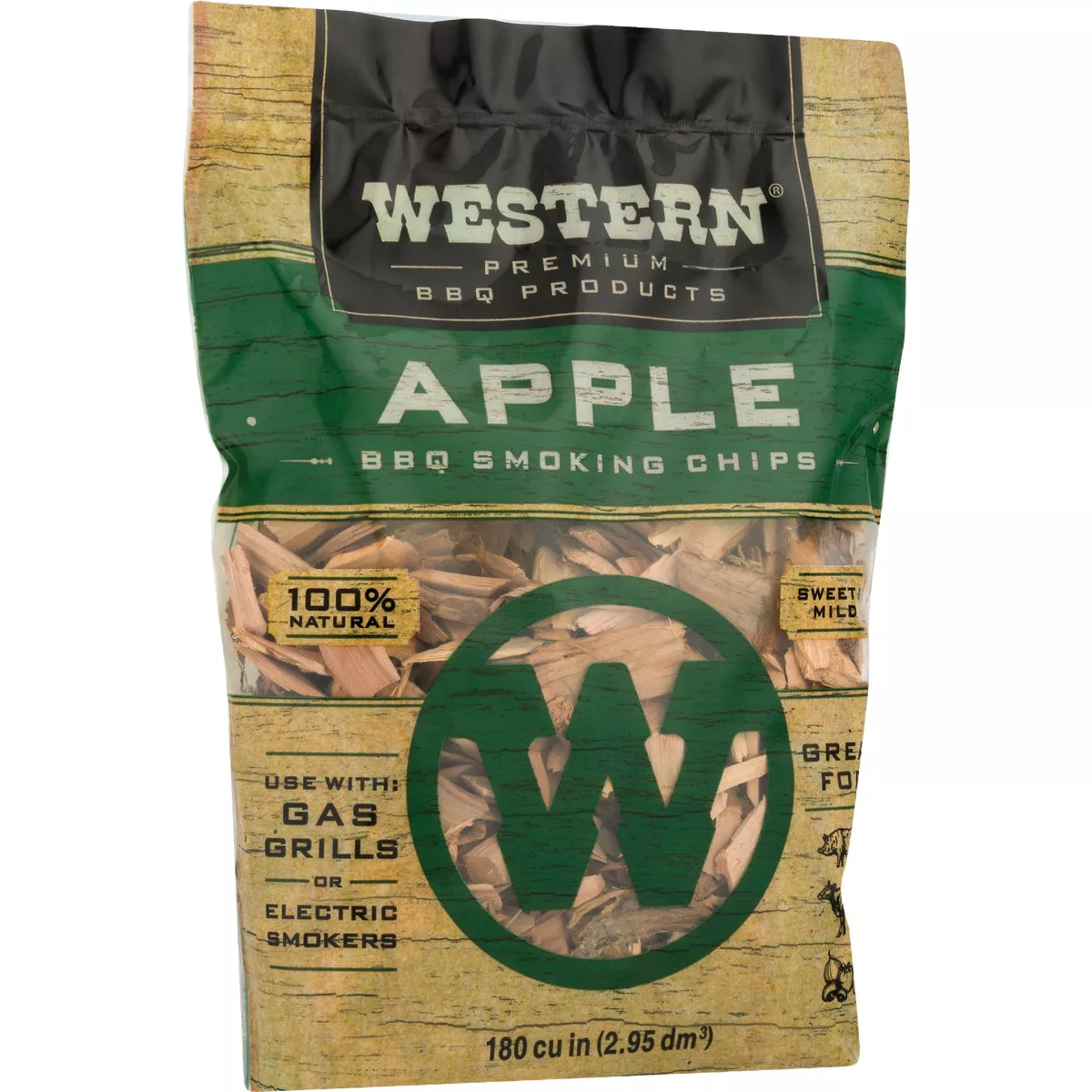 Western 180 Cu. In. Apple Wood Smoking Chips - photo 3