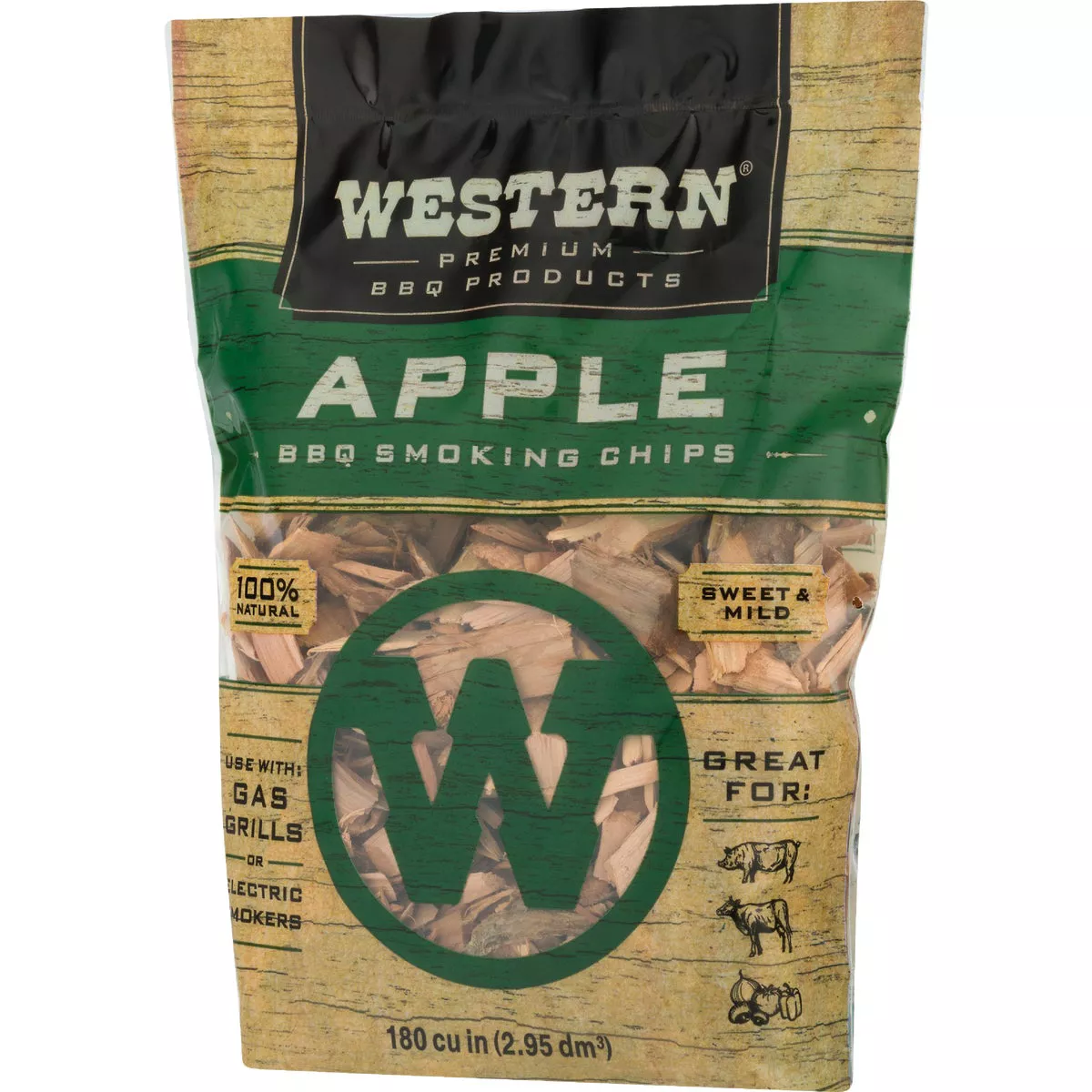 Western 180 Cu. In. Apple Wood Smoking Chips - photo 4
