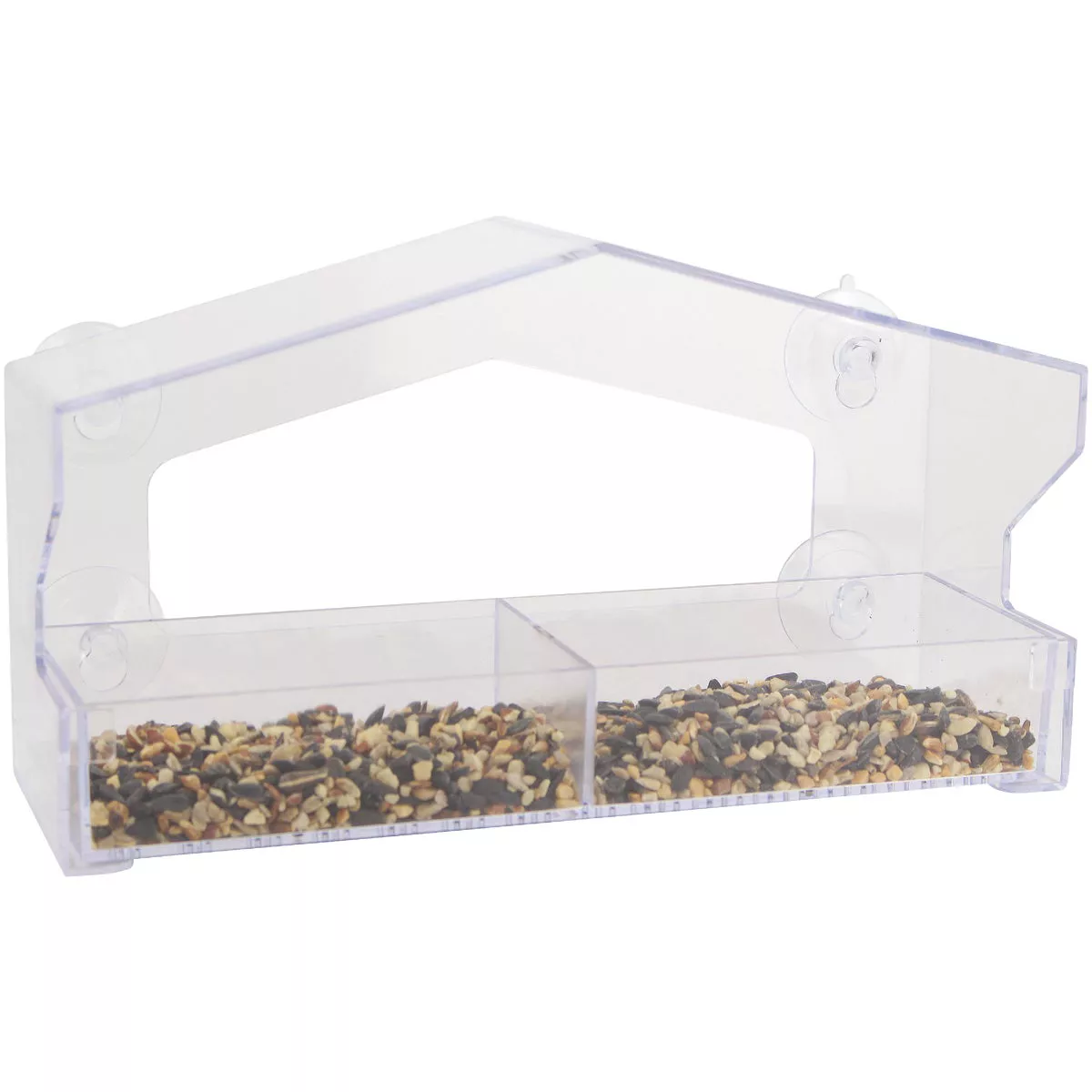 Perky-Pet Clear Plastic Window 1 Lb. Capacity Bird Feeder - photo 5