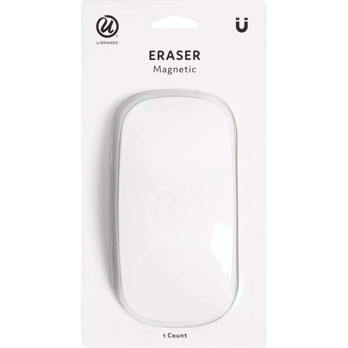 U Brands Felt Bottom 3.75 In. x 1 In. x 7 In. Magnetic Dry Erase Board Eraser - photo 2