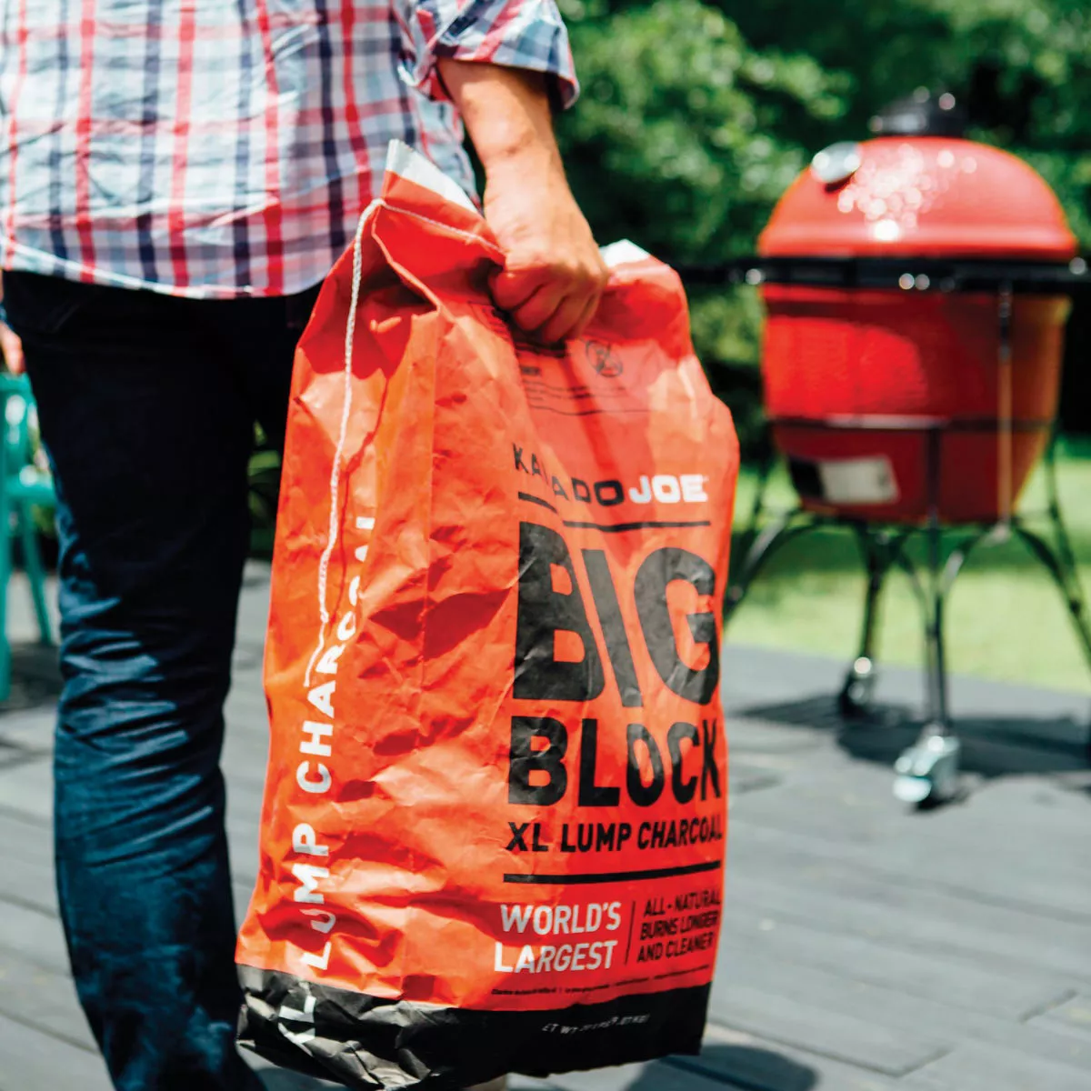 Kamado Joe Big Block 20 Lb. XL Lump Hardwood Charcoal - photo 2