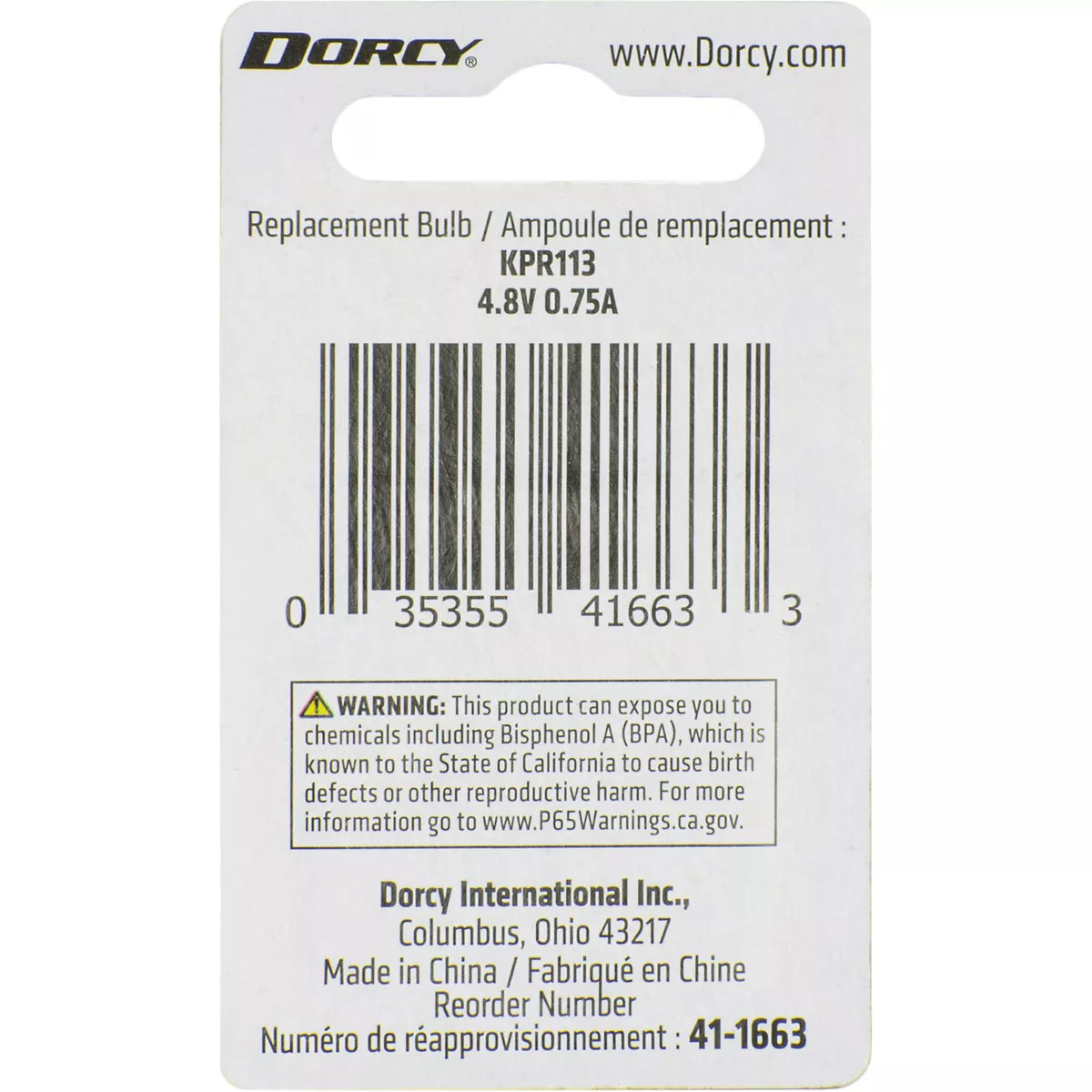 Dorcy Active Series Krypton 4.8V Flashlight Bulb (2-Pack) - photo 2