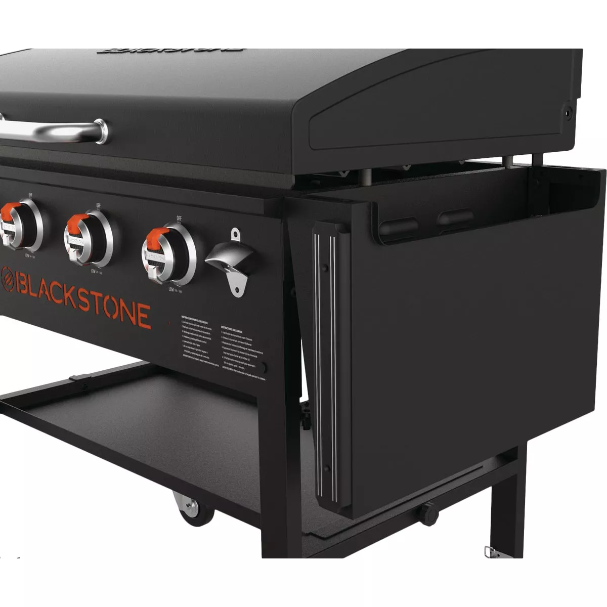 Blackstone 36 In. 4-Burner Propane Griddle with Hood, Black - photo 4