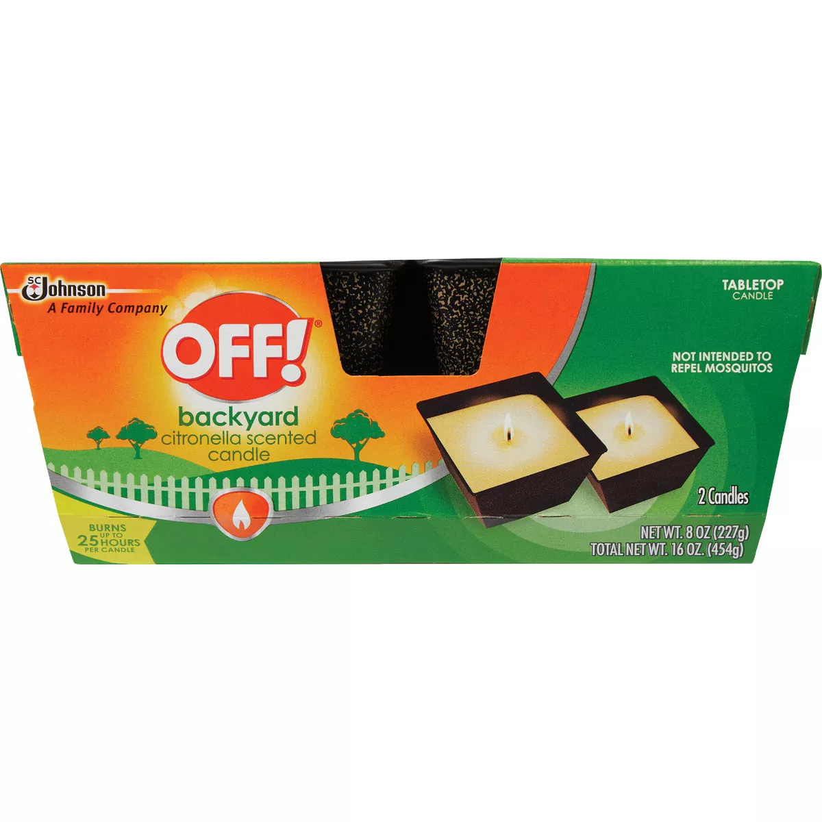 OFF! 8 Oz. 1-Wick Mini Citronella Candle (2-Pack) - photo 2